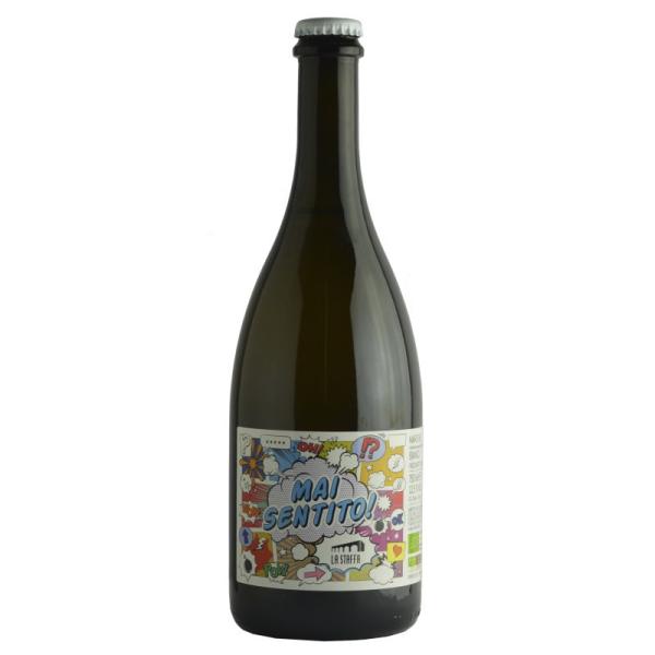 Mai Sentito Sparkling white wine TGI ancestral method la Staffa winery