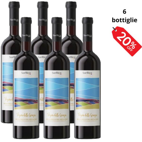 6 bottiglie Tenuta delle Grazie Bianchello del Metauro DOC Sor Rico