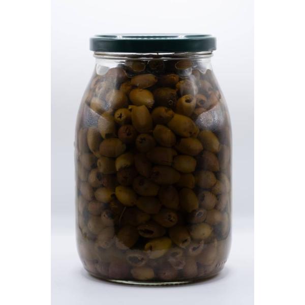 Pitted green olives Ascolana del Piceno DOP in brine Gregori