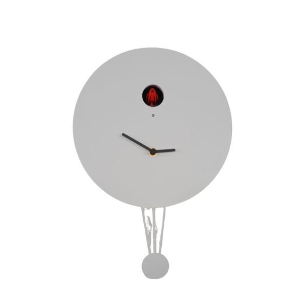 Meridiana 911 bianco Orologio cucu a parete a forma di mongolfiera