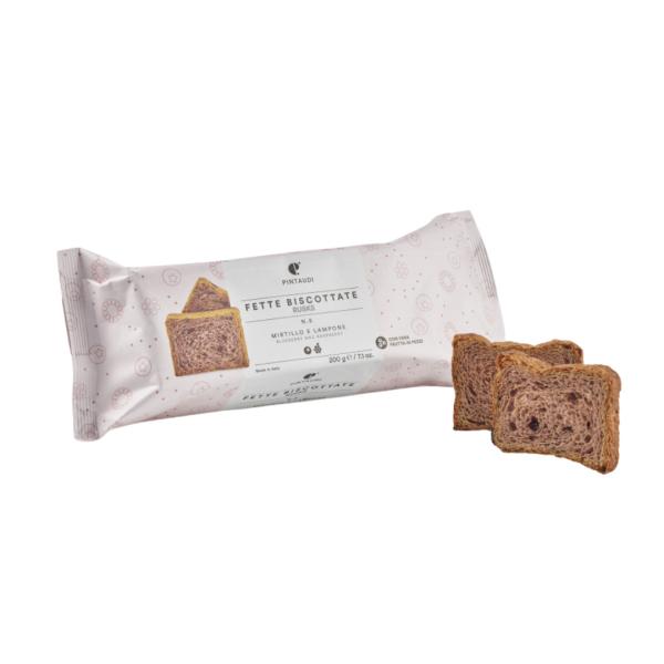 Pintaudi Fette Biscottate mirtilli e lamponi