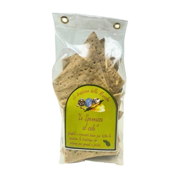 Le spennuzze al sale snack Nemo la tradizione delle Marche