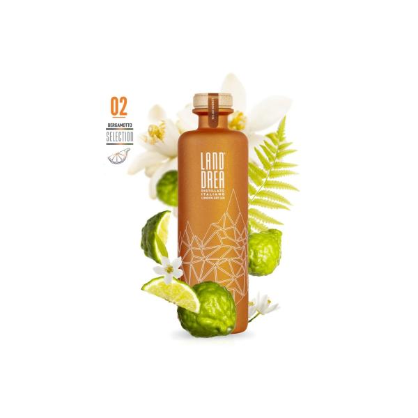 Landdrea Gin Bergamotto 02 Small Batch Selection London Dry