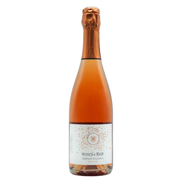 Cremant di Alsace brut rose Domaine Wunsch & Mann