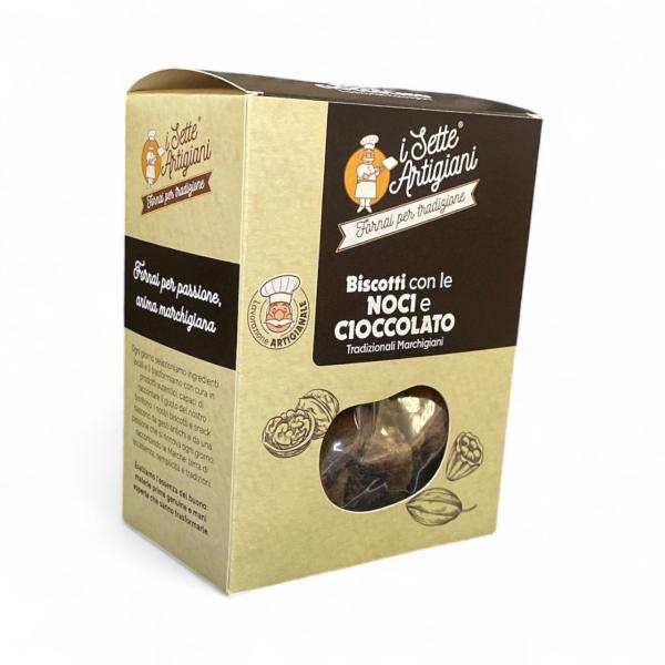 Biscotti noci e cioccolato i Sette Artigiani