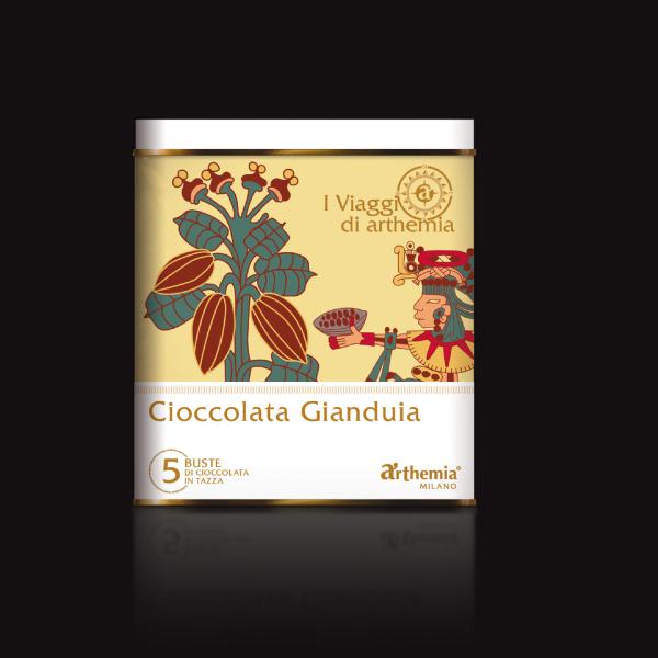 Cioccolata gianduia i Viaggi di Arthemia 5 buste da 35 gr