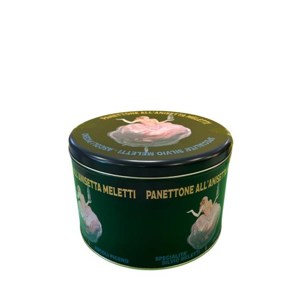 Panettone Meletti con crema all'anisetta meletti senza canditi