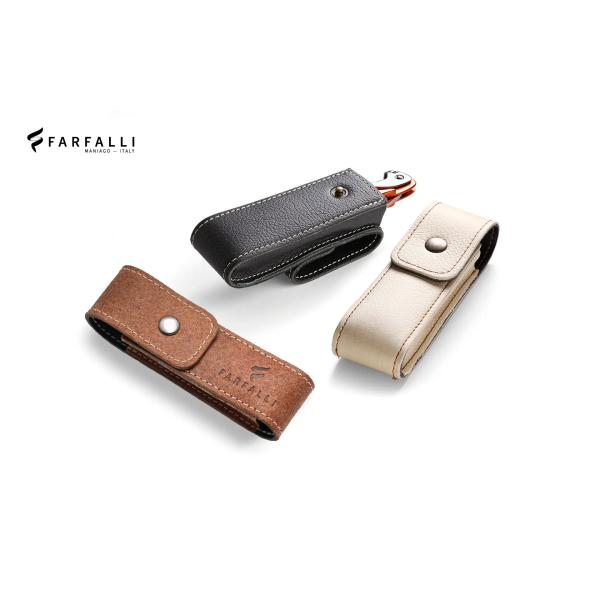 Custodia in pelle Farfalli