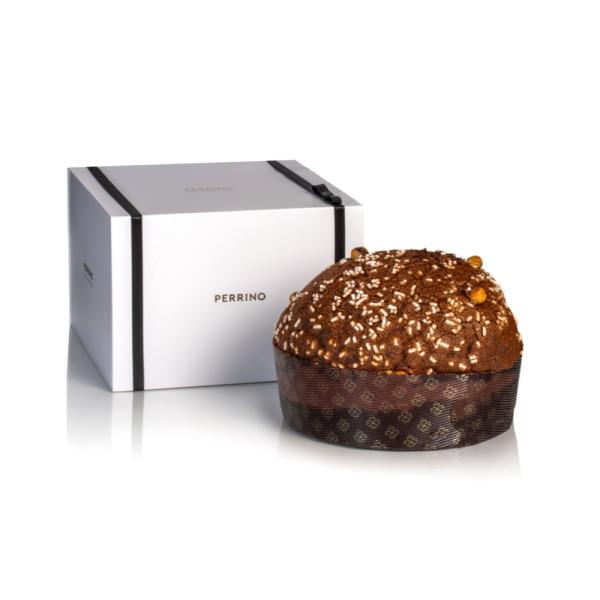 Panettone gianduia Perrino Pregiata Pasticceria