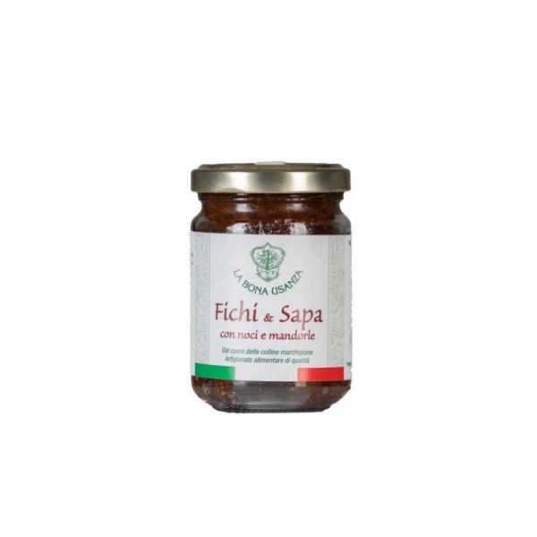 Fichi e sapa con noci e mandorle La Bona Usanza
