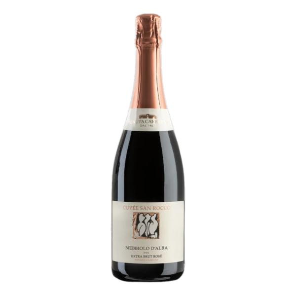 San Rocco Nebbiolo Alba DOC Cuvee Rose extra brut Tenuta Carretta