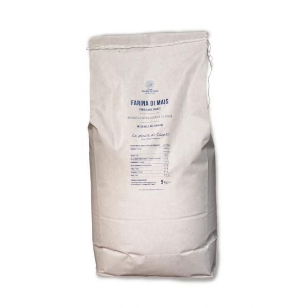 Organic Quarantino corn flour Ideal for polenta Bravi Mill - BIO
