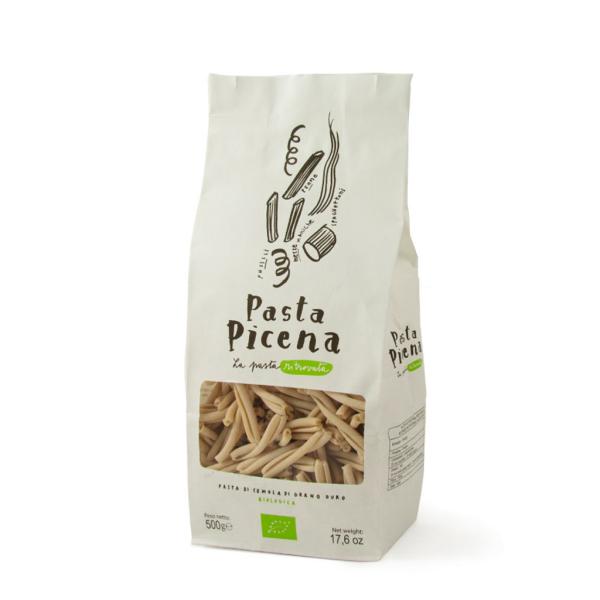 CASARECCE Picena Pasta Organic Italian Durum Wheat Semolina - BIO