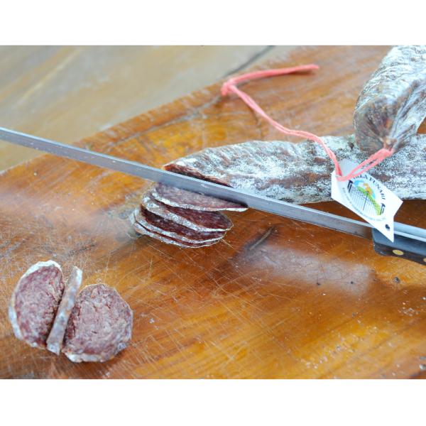 Soft pork liver salami & natural flavourings Funari farm