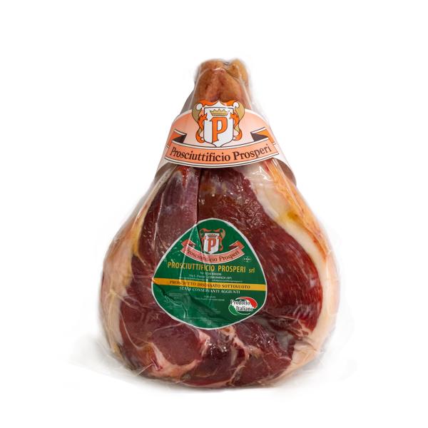 PROSPERI Italian Boneless Ham 7.5 Kg aged 20 months very high quality