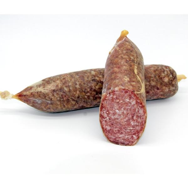 Soft SALAMI Puzielli Typical of the Marche region 100% Made in Italy