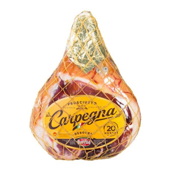 Carpegna PDO reserve cru raw ham without bone 20 months seasoned Beretta limited edition