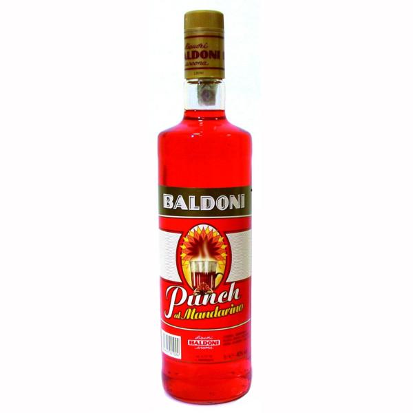 Punch mandarino Baldoni liquore da degustare scaldato liscio 40 gradi