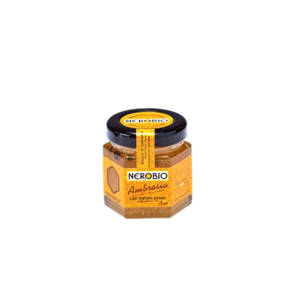 Honey specialty with Nerobio dehydrated truffle