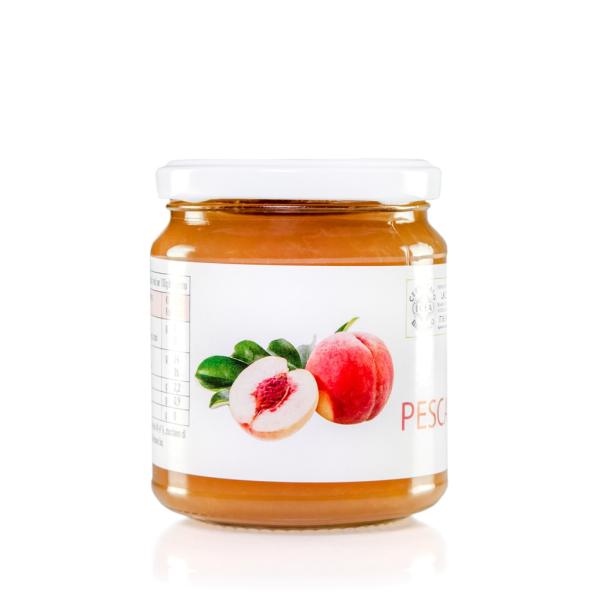 Organic peach Maria Bianca compote San Michele Arcangelo - BIO