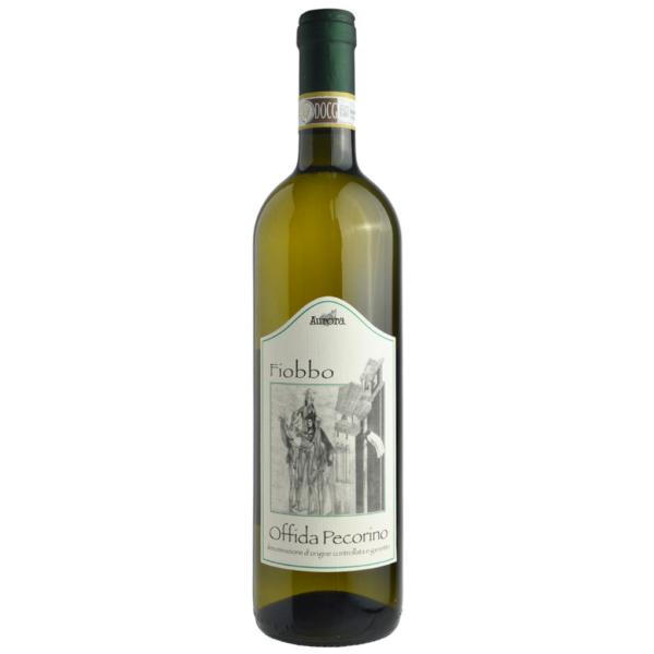 FIOBBO 2018 Aurora white wine Offida Pecorino DOCG Organic and biodynamic - BIO