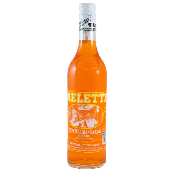 PUNCH al mandarino Meletti Liquore da bere liscio e bollente