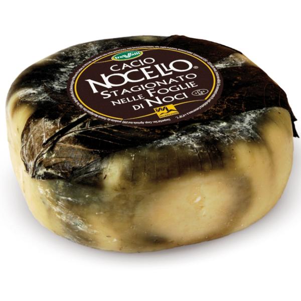 CACIO NOCELLO TreValli Cheese aged between layers of walnut leaves